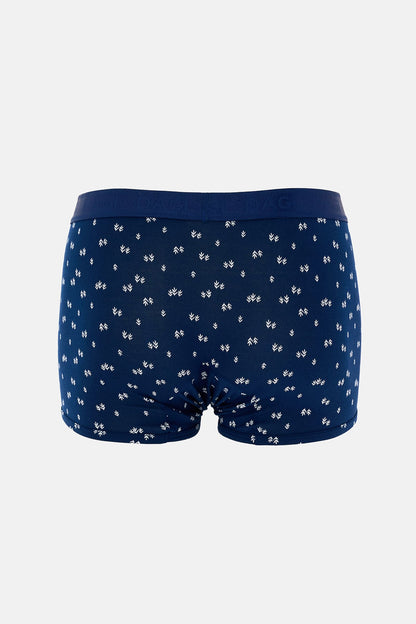 Lacivert 4210 Desenli Micro Modal Boxer