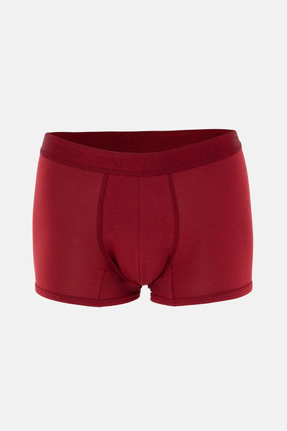 Kırmızı-siyah 4210 3'lü Desenli Micro Modal Boxer