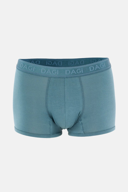 Lacivert-su Yeşili 4210 3'lü Desenli Micro Modal Boxer