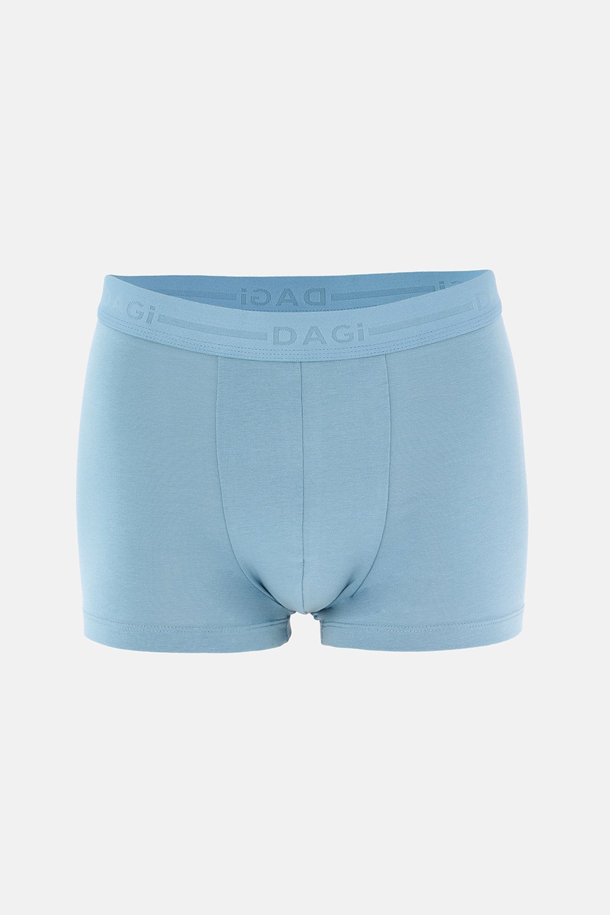 Açık Mavi-lacivert 5210 3'lü Desenli Pamuk Boxer
