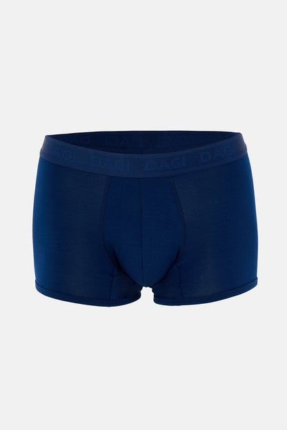 Lacivert 4210 3'lü Desenli Micro Modal Boxer
