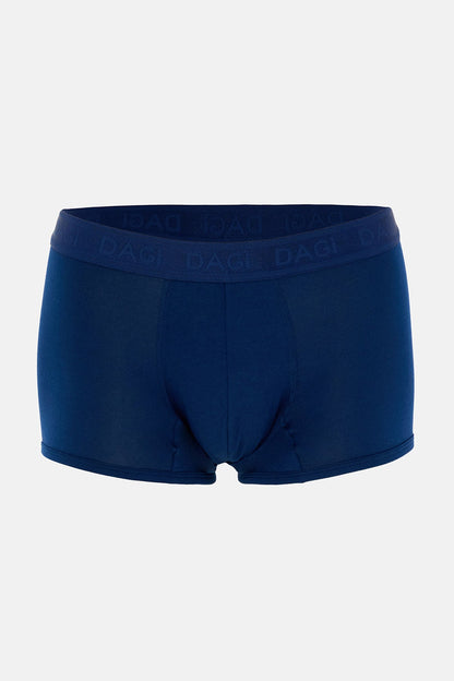 Açik Indigo-lacivert 4210 3'lü Desenli Micro Modal Boxer
