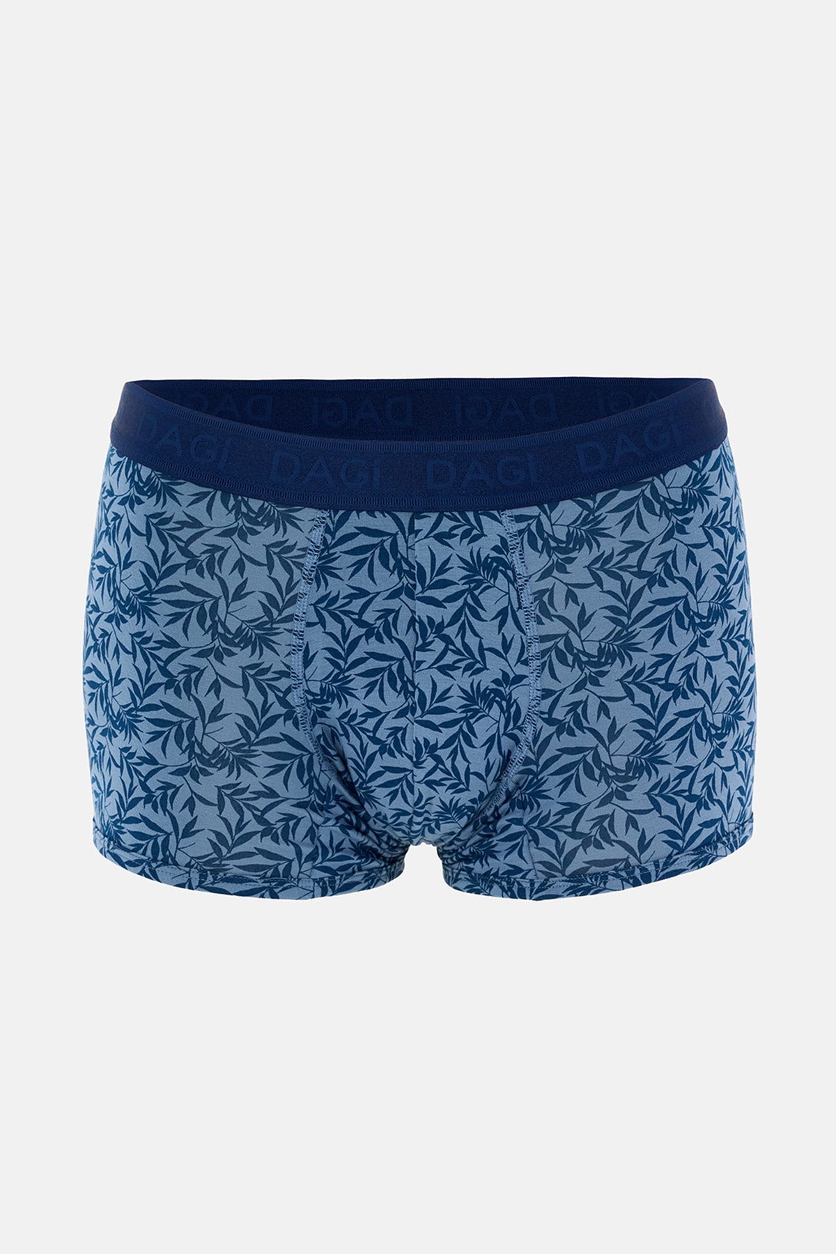 Açik Indigo-lacivert 4210 3'lü Desenli Micro Modal Boxer