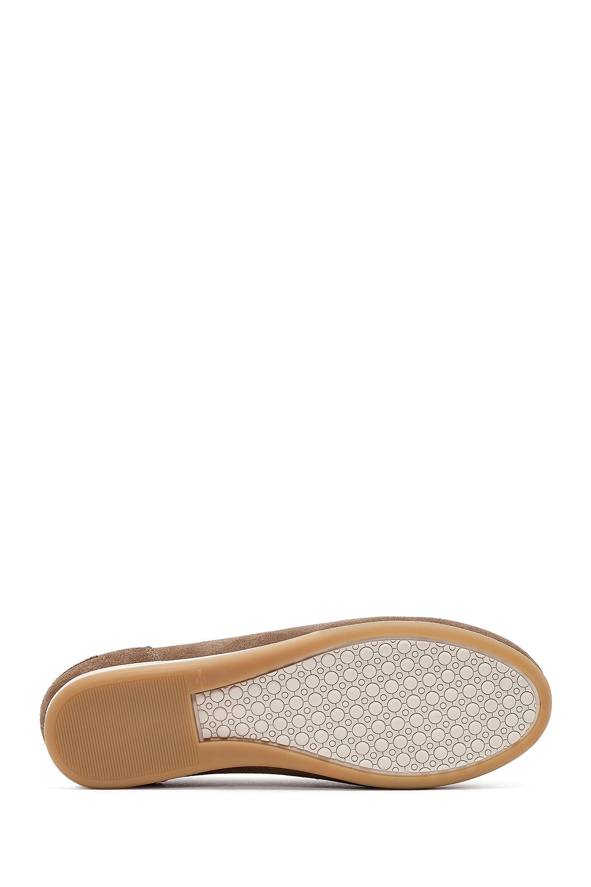 Kadın Vizon Süet Deri Loafer