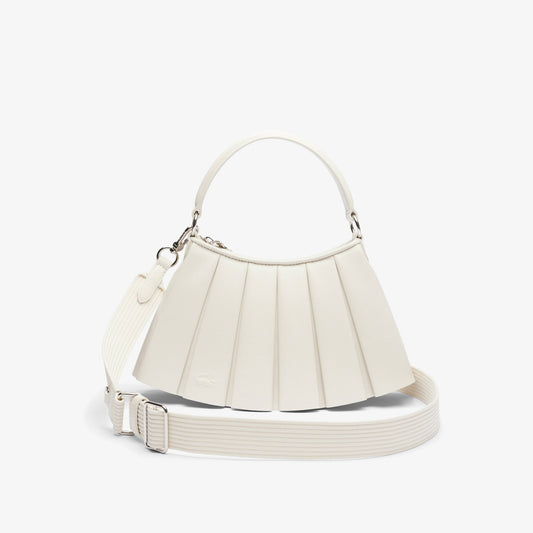 Small Lenglen Kadın Deri Bej Omuz Çantası