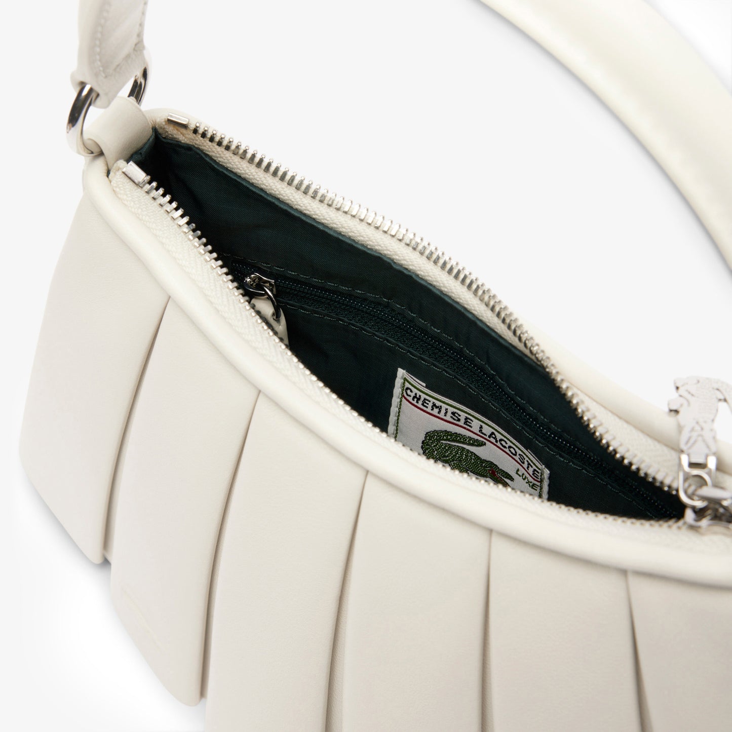 Small Lenglen Kadın Deri Bej Omuz Çantası