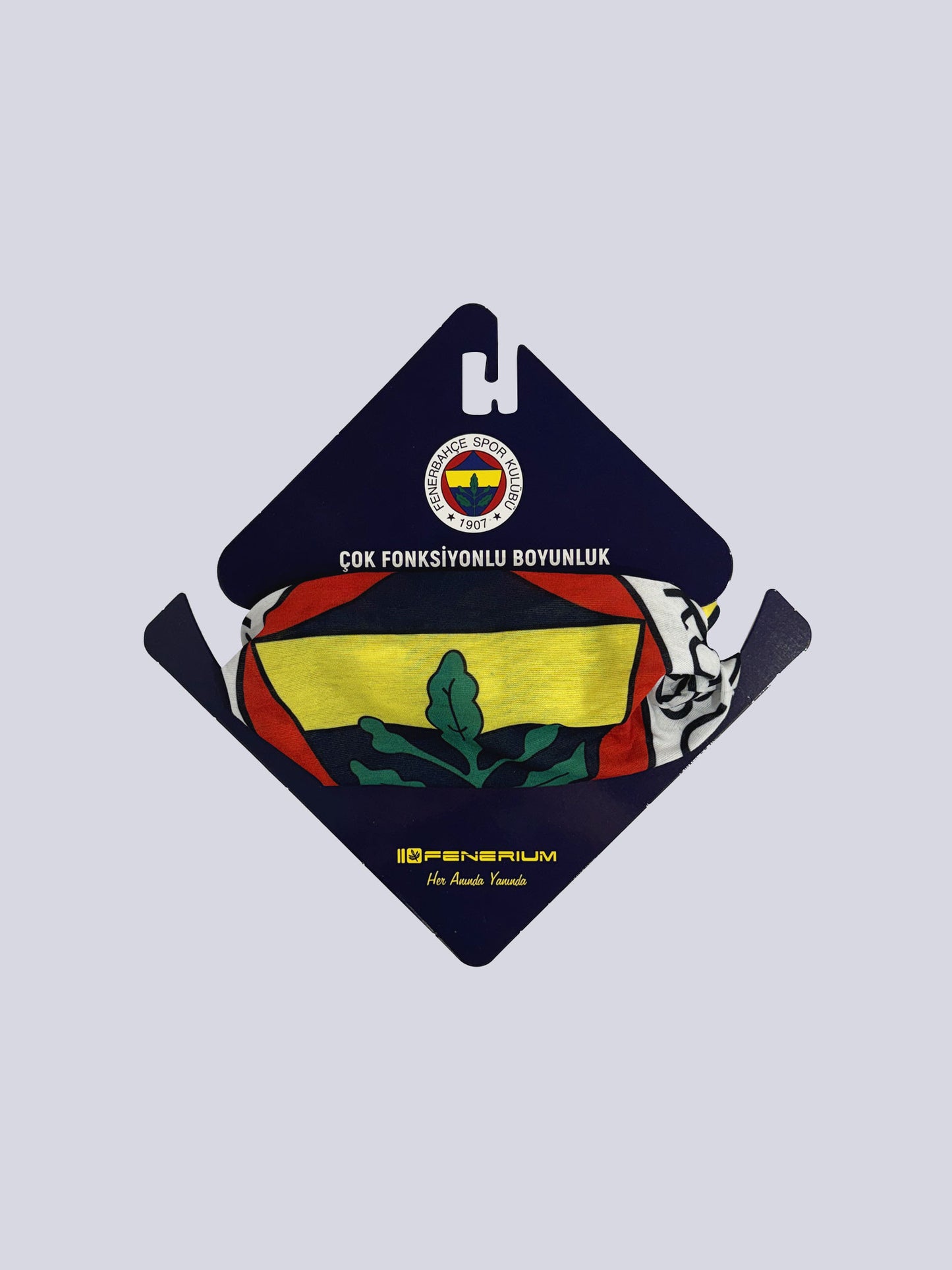 Fenerbahçe Sarı Lacivert Altı Renk Logolu Unisex Boyunluk