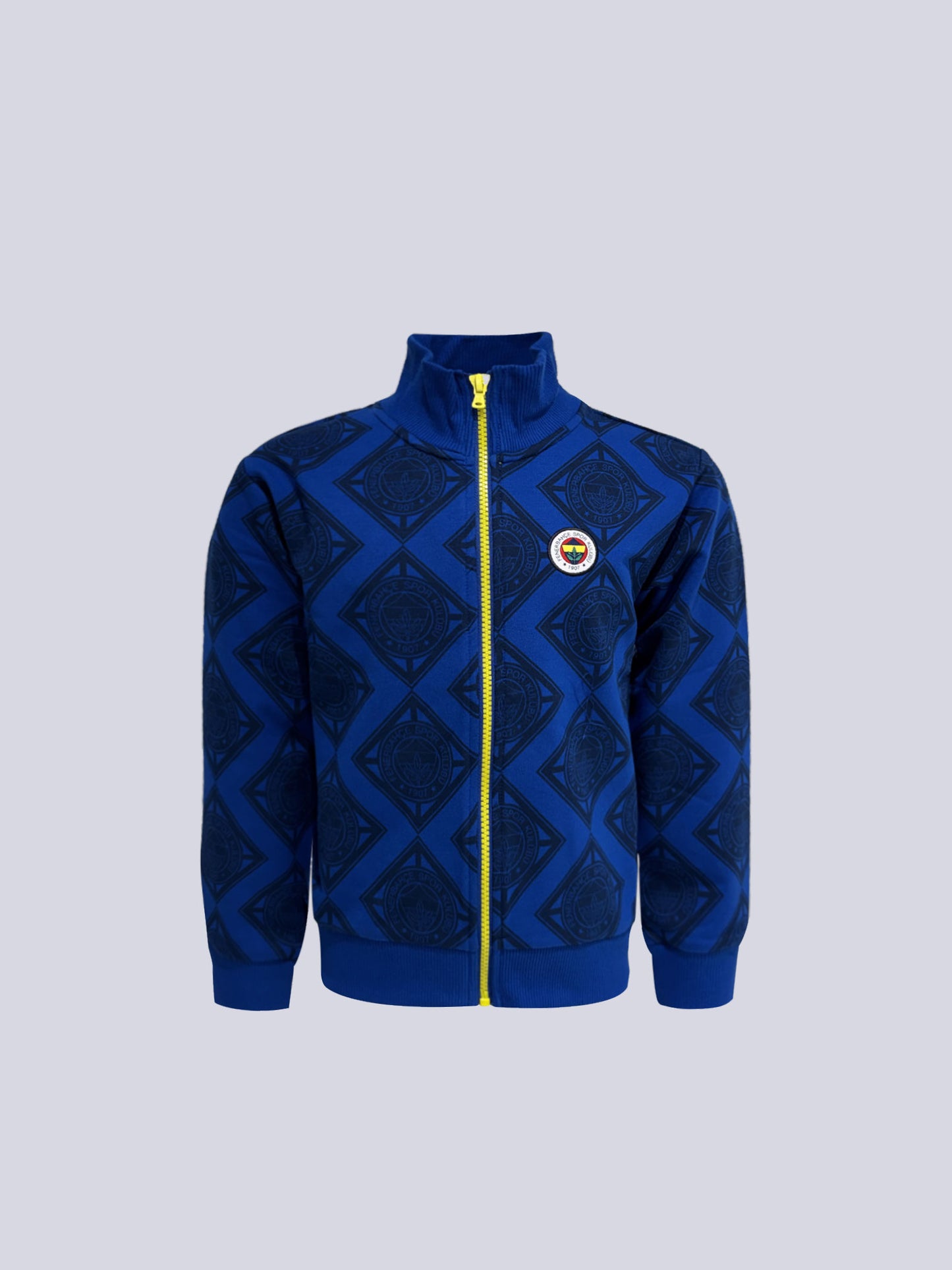 Fenerbahçe Saks Mavi Tribün Established 1907 Çocuk Sweatshirt
