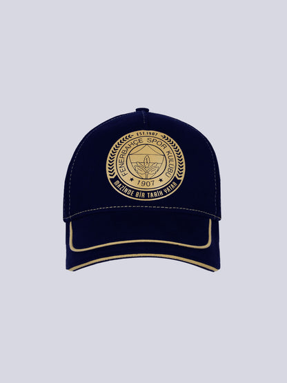 Fenerbahçe Lacivert Gold Çelenk Unisex Şapka