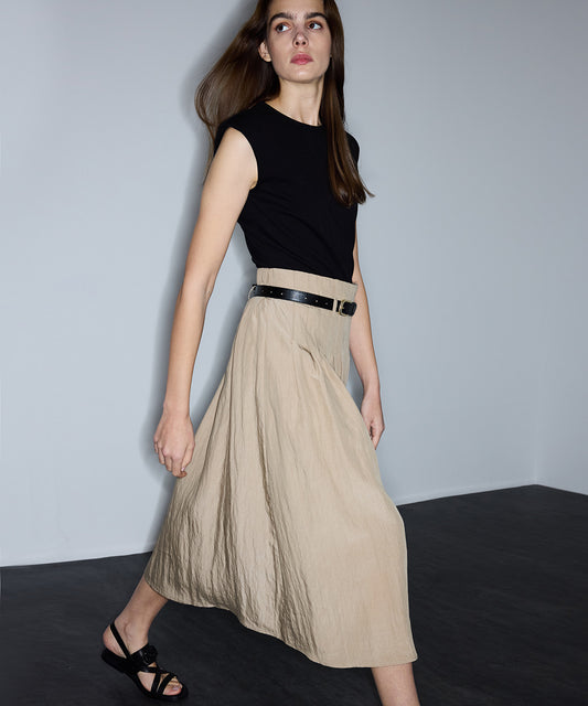 Çift Parça Görünüm Colorblock Elbise