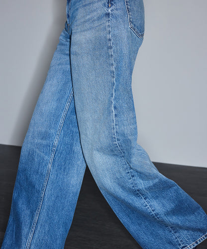 Wide Leg Jean Pantolon