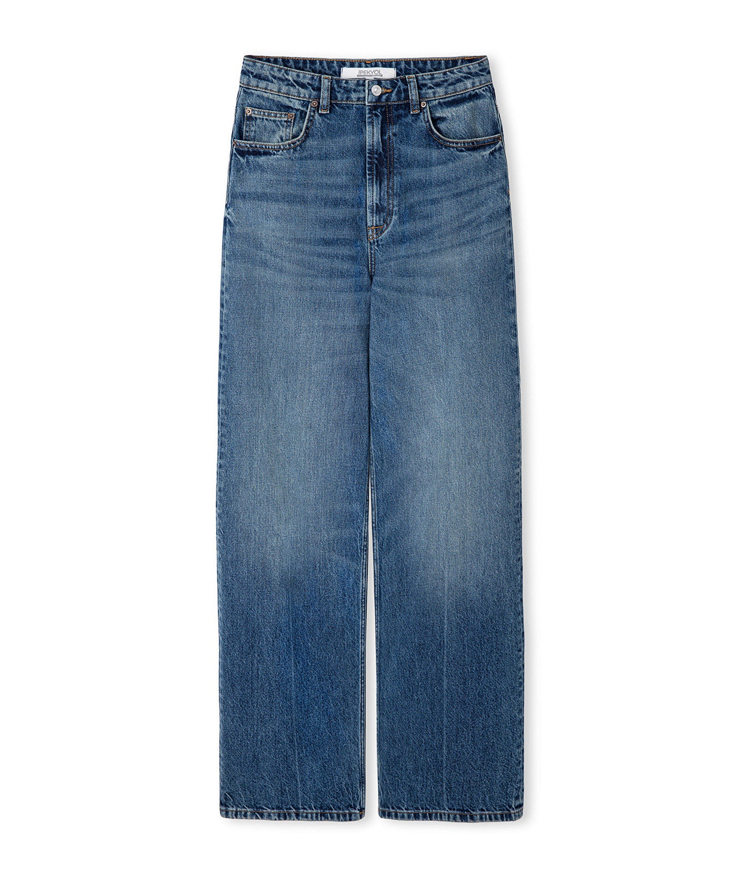 Wide Leg Jean Pantolon