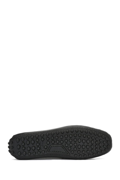 Erkek Siyah Tokalı Deri Loafer