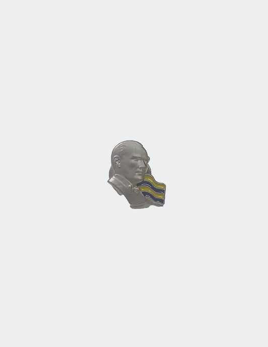 Gri Atatürk Rozet