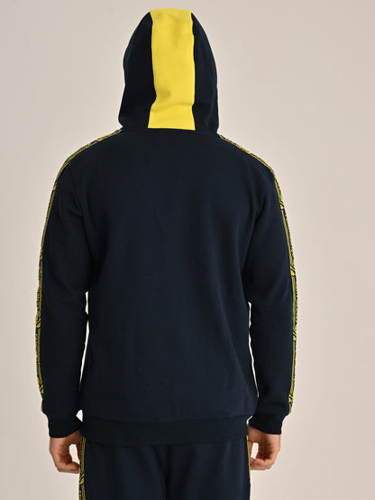 Fenerbahçe Lacivert Tribün Ekstraforlu Erkek Sweatshirt