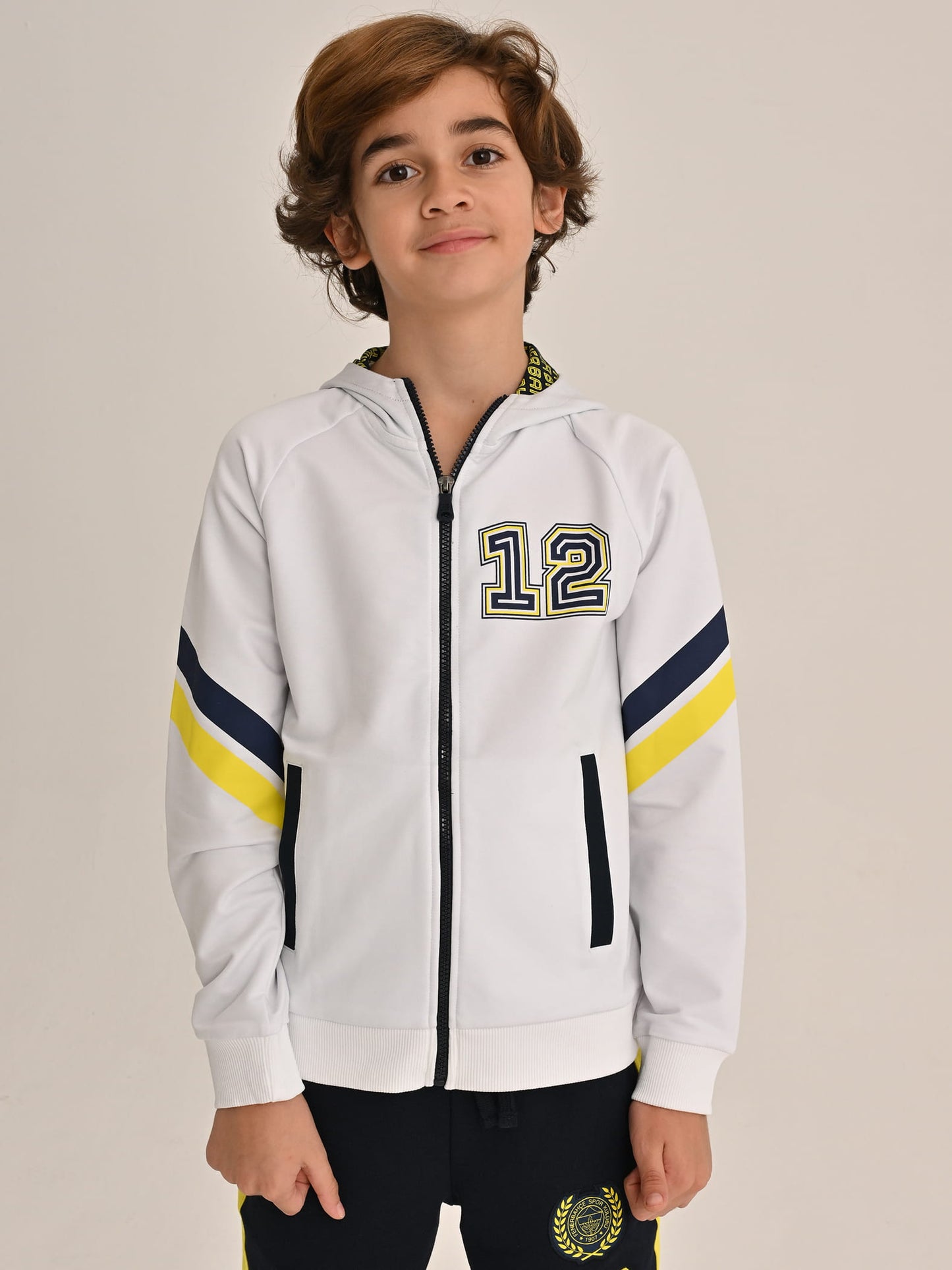 Fenerbahçe Beyaz Kolej Fb 12 Çocuk Sweatshirt
