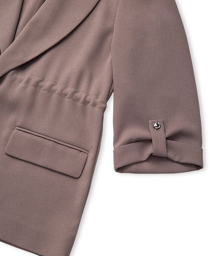Belden Bağlamalı Blazer