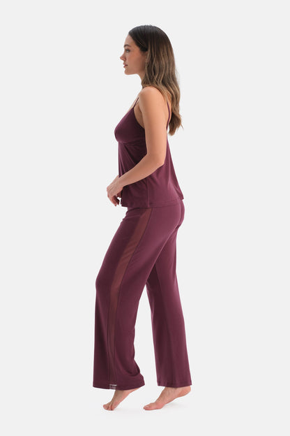 Bordo Basic Askılı Atlet