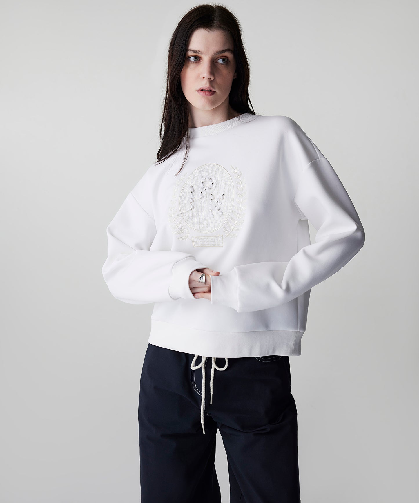 Nakışlı Sweatshirt