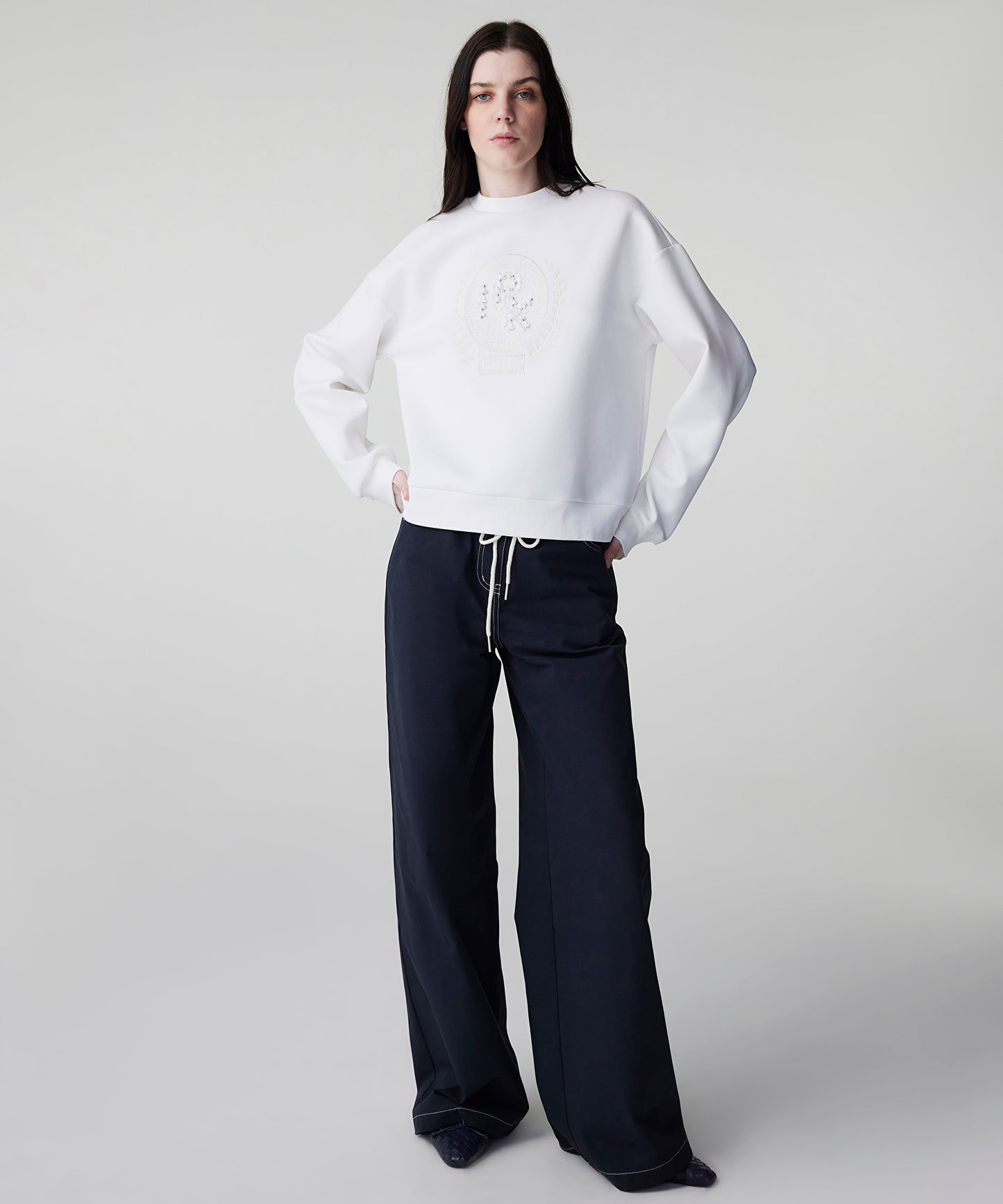 Nakışlı Sweatshirt