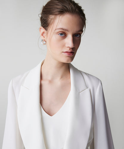 Belden Bağlamalı Blazer