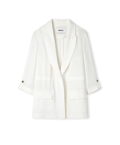 Belden Bağlamalı Blazer