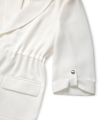 Belden Bağlamalı Blazer