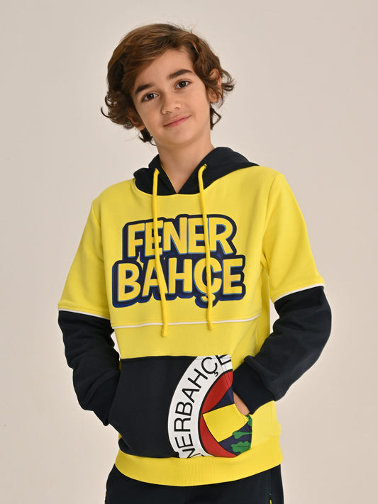 Fenerbahçe Sarı Tribün Çocuk Sweatshirt