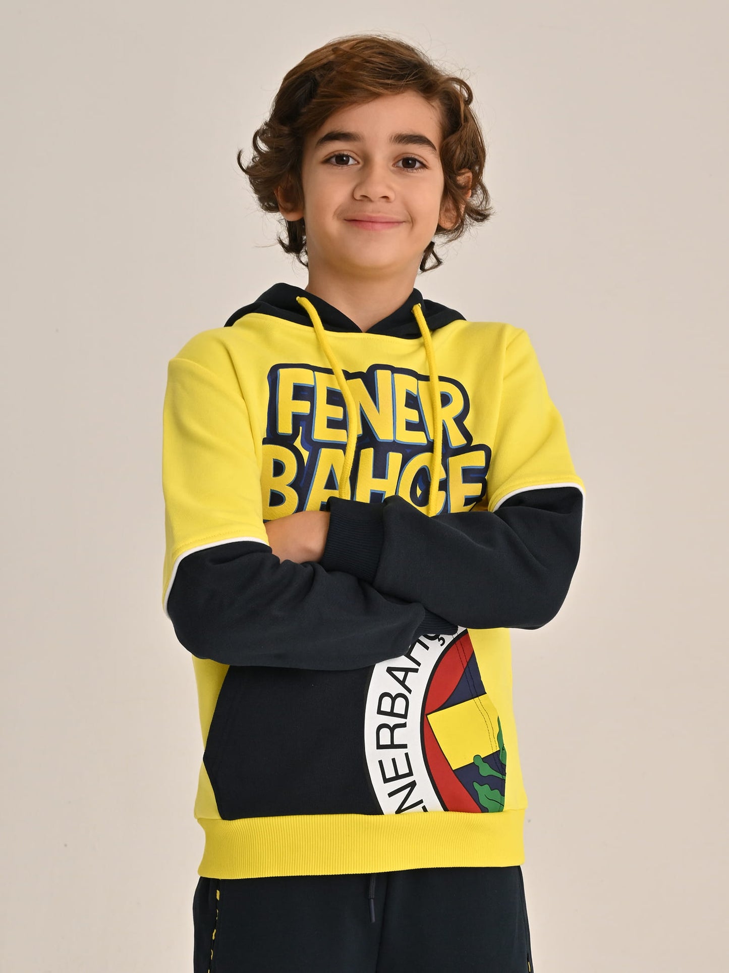 Fenerbahçe Sarı Tribün Çocuk Sweatshirt