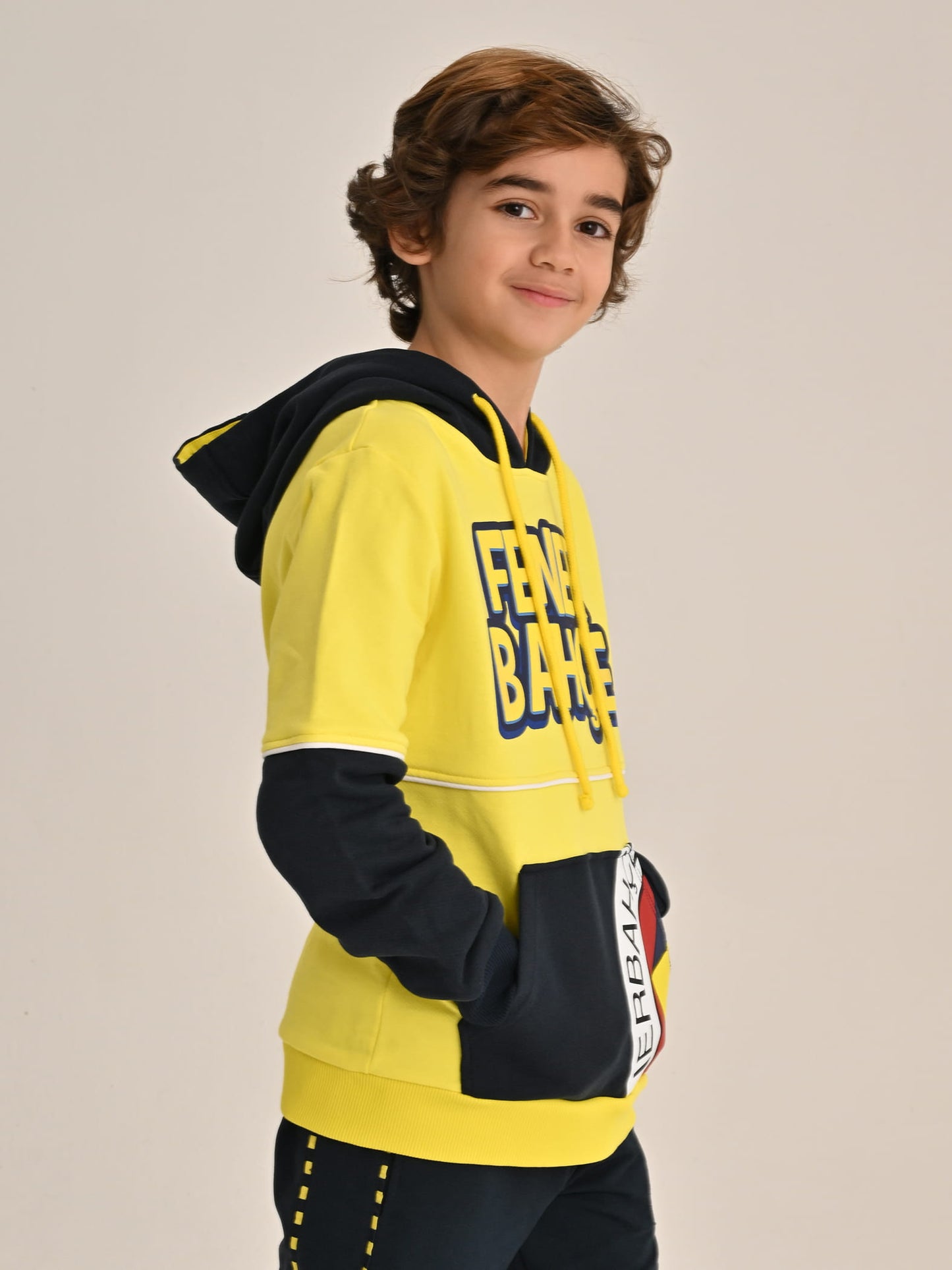 Fenerbahçe Sarı Tribün Çocuk Sweatshirt