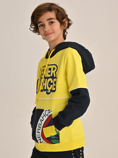 Fenerbahçe Sarı Tribün Çocuk Sweatshirt