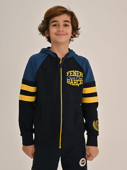 Fenerbahçe Lacivert Kolej Fb Sports Club Çocuk Sweatshirt