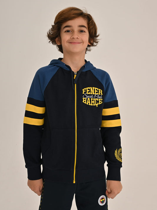 Fenerbahçe Lacivert Kolej Fb Sports Club Çocuk Sweatshirt