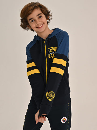 Fenerbahçe Lacivert Kolej Fb Sports Club Çocuk Sweatshirt
