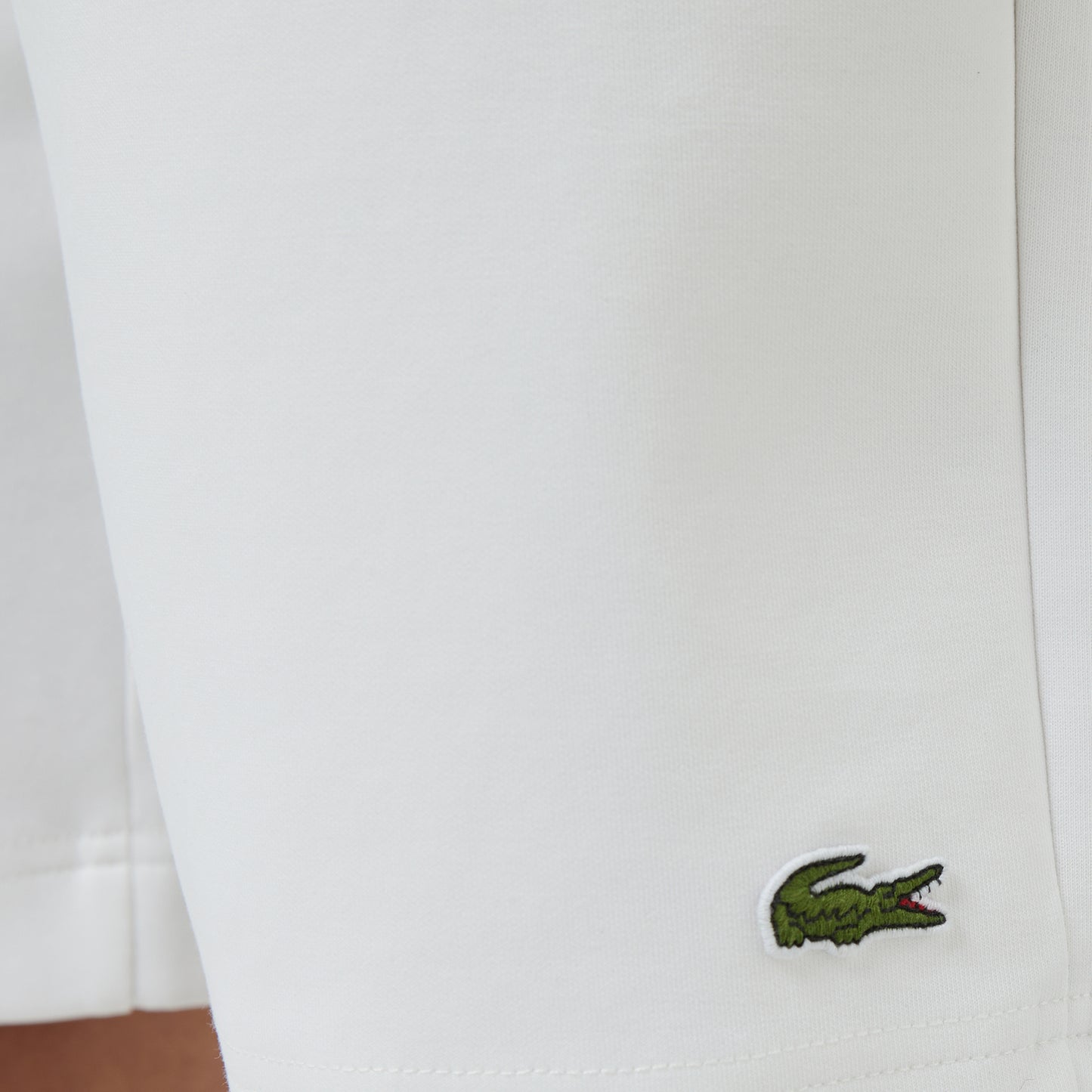 Erkek Regular Fit Beyaz Şort