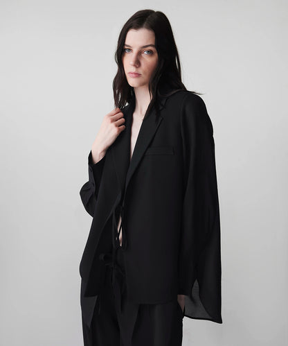 Kumaş Mix Vatkalı Blazer