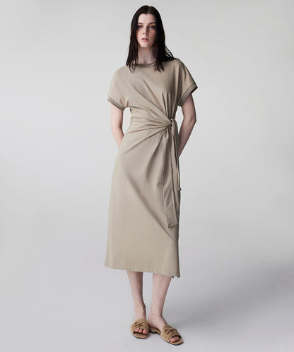 Belden Bağlamalı Elbise