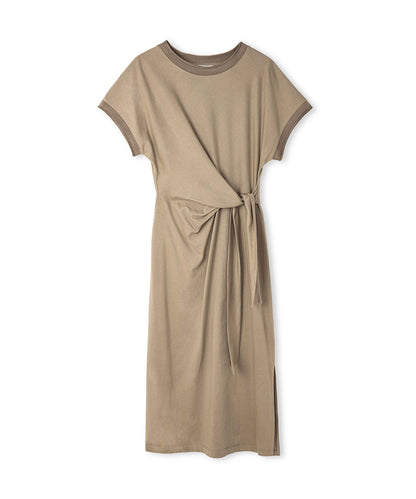 Belden Bağlamalı Elbise