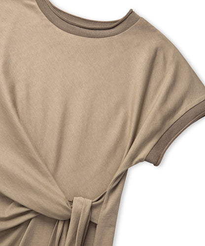 Belden Bağlamalı Elbise