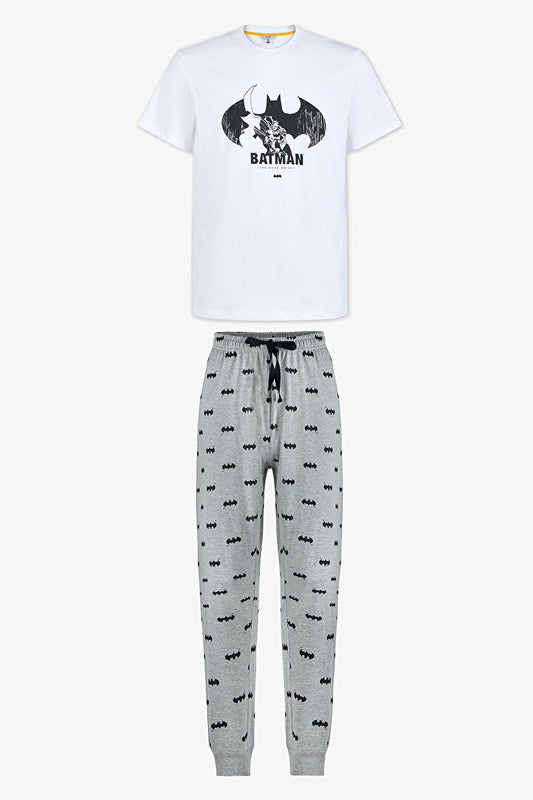 Erkek Renkli Lic-batman Pijama Takımı