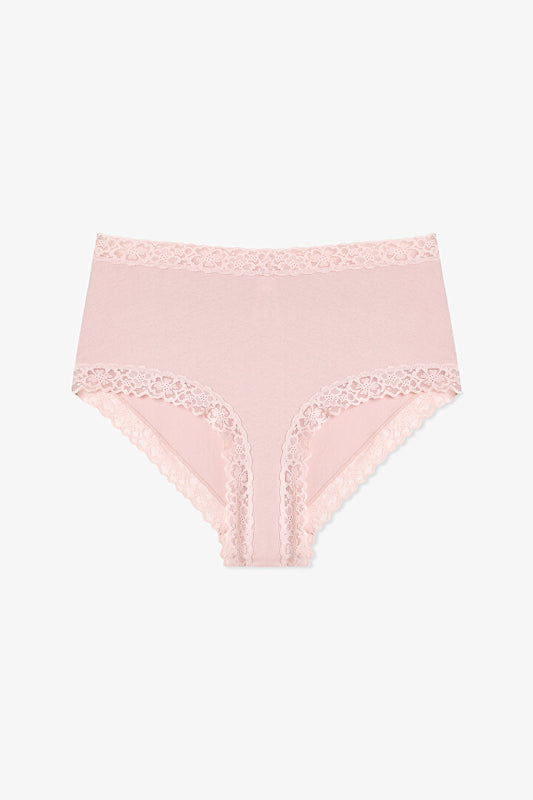 Gül Kurusu Comfy Pamuklu Yüksek Bel Slip Külot
