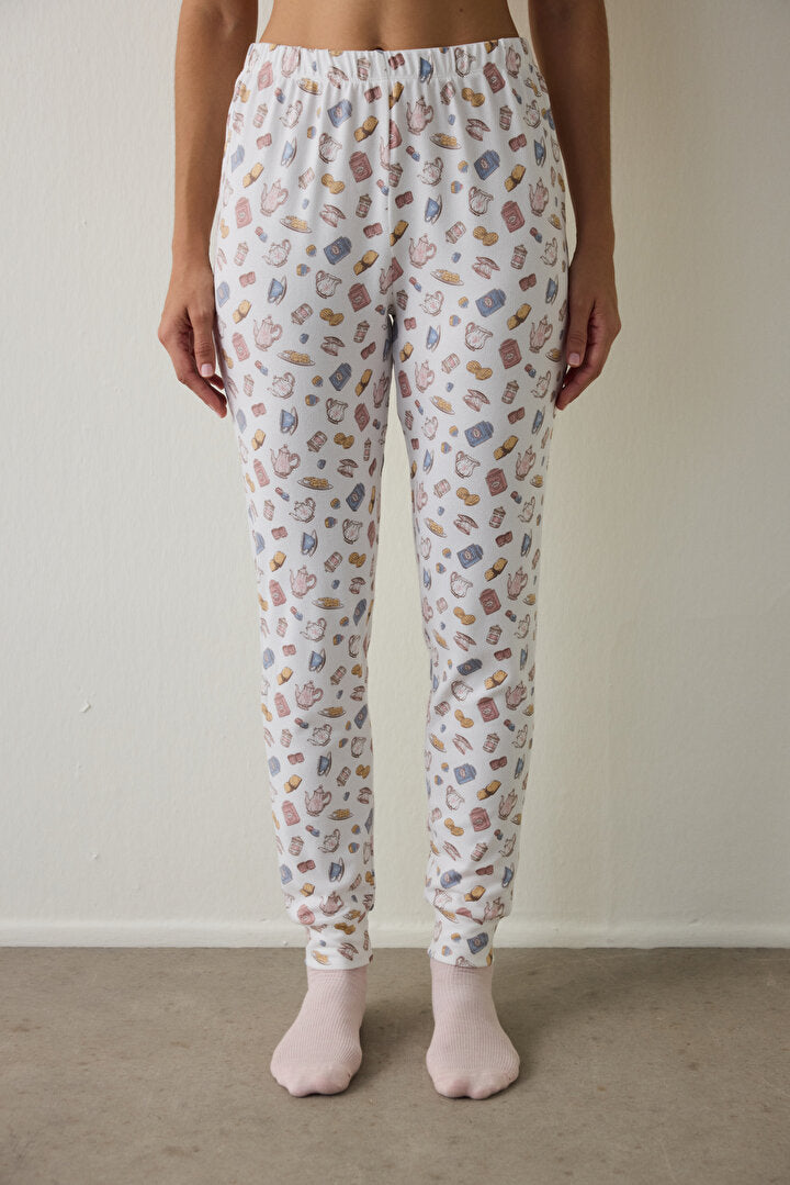 Tea Party Termal Etkili Pijama Altı