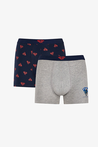 Erkek Renkli Superman Çoklu Boxer