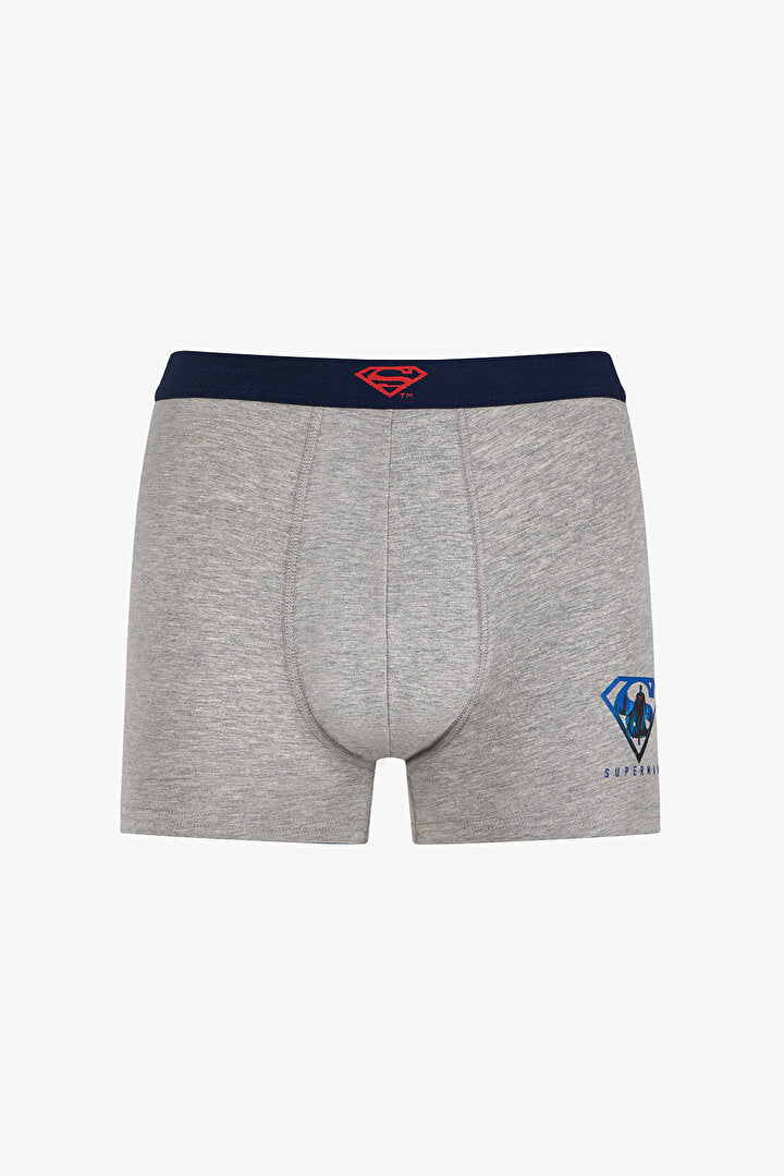 Erkek Renkli Superman Çoklu Boxer