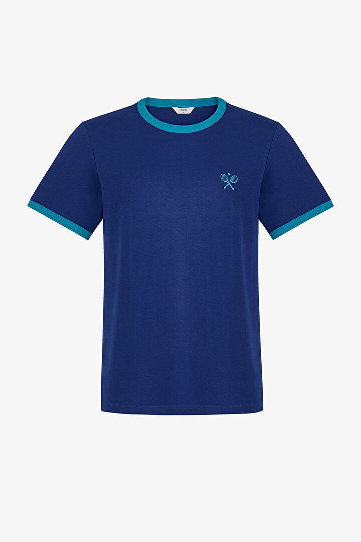 Erkek Renkli Retro Ace Pijama Takımı