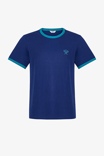 Erkek Renkli Retro Ace Pijama Takımı