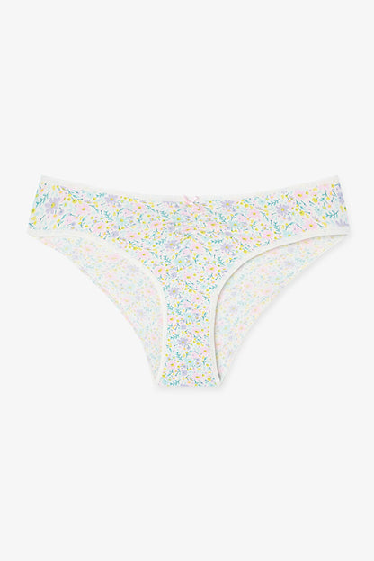 Renkli Festival Bloom V Model 3'lü Slip Külot