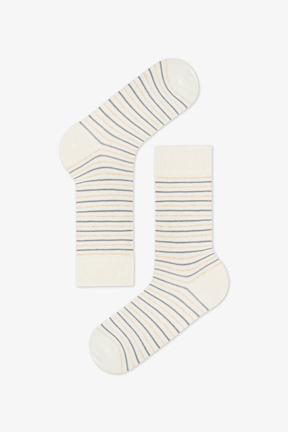 Erkek Renkli Calm Stripes 3'lü Soket