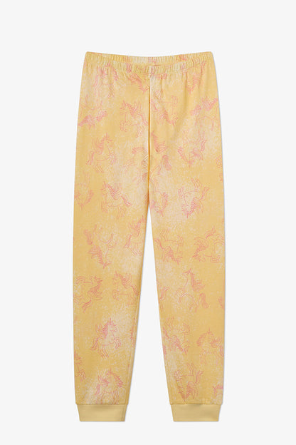 Pembe Kız Çocuk Flying 2'li Pijama Takımı