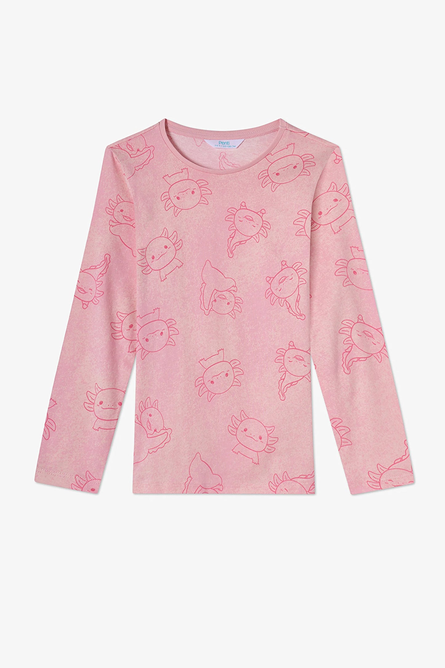 Pembe Kız Çocuk Flying 2'li Pijama Takımı